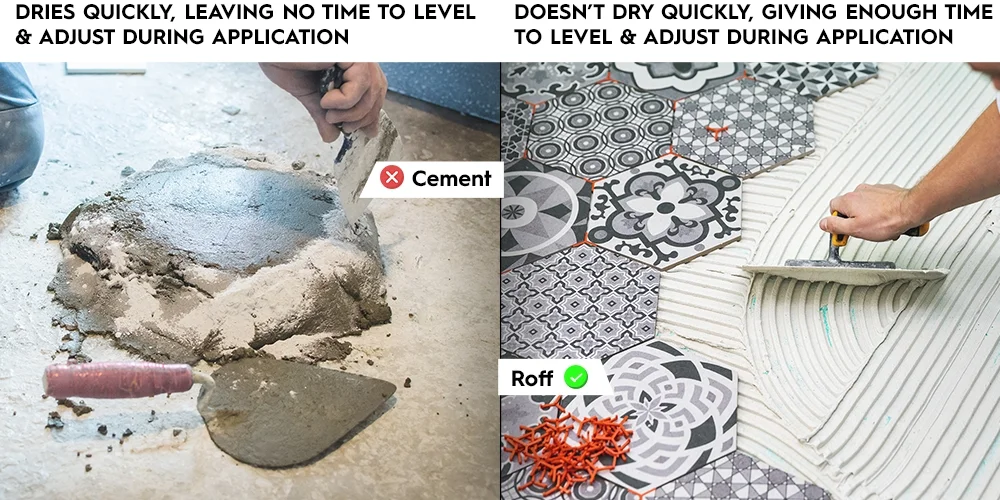 5. Fix Tiles With Roff Not Cement