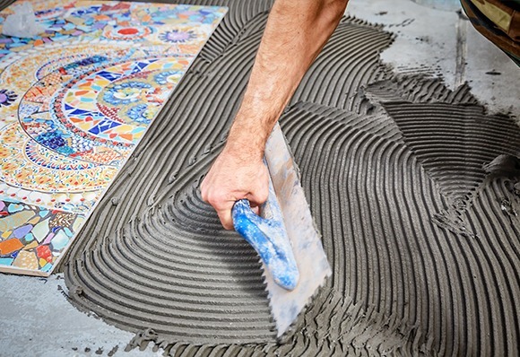 Mosaic tile adhesive: Tips on application and products