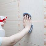 Tile cleaning activity