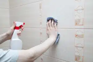 Tile cleaning activity