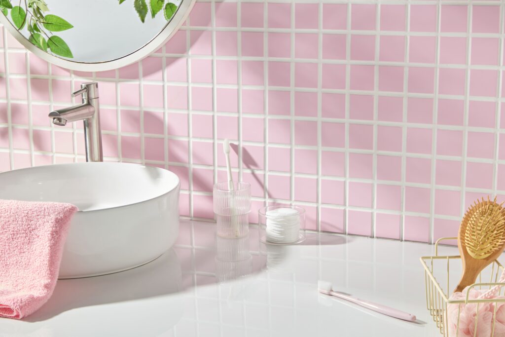 Why do your bathroom tiles get dirty even after repeated cleaning?